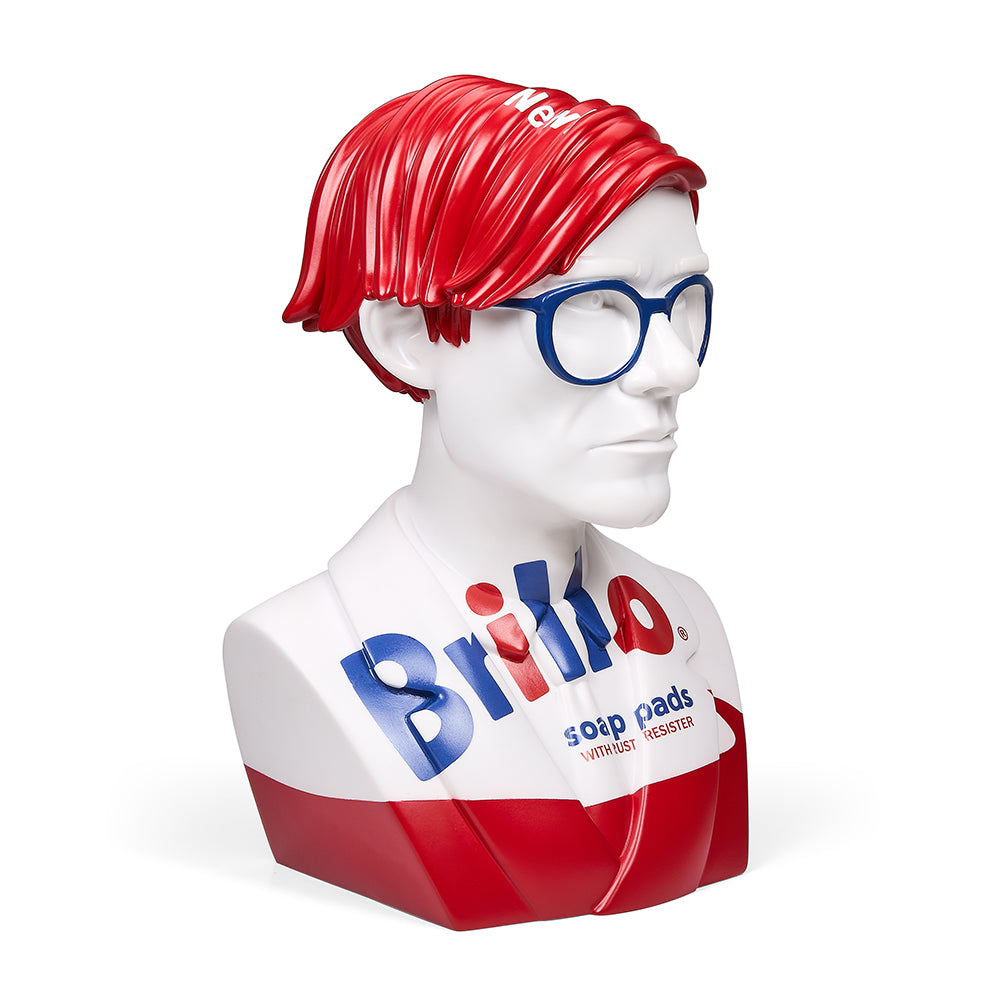 Andy warhol the bust art sculpture