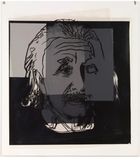 Andy warhol ten jews of the th century albert einstein art basel
