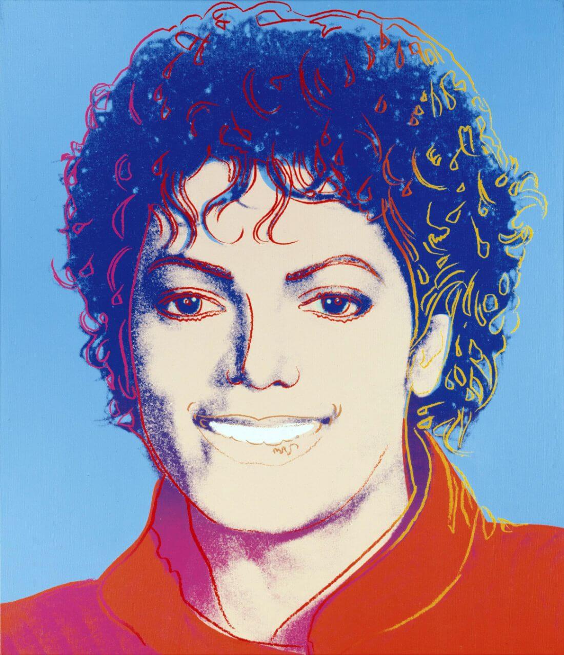 Michael jackson series pale blue