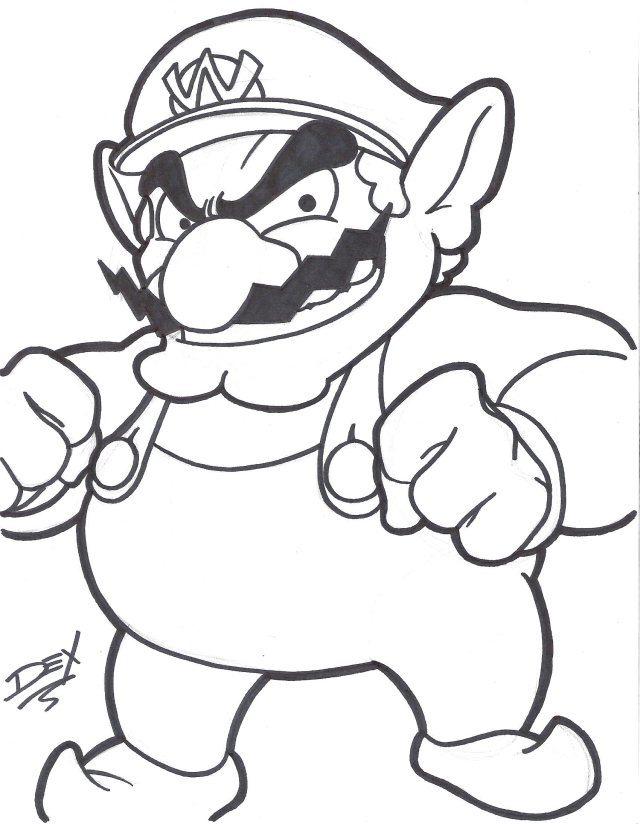 Wario sketch â dexter morrill