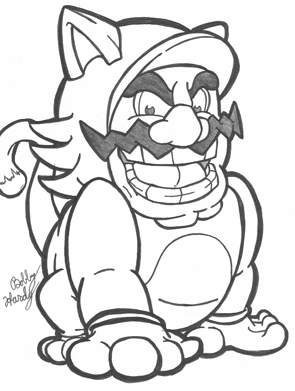Cat suit wario