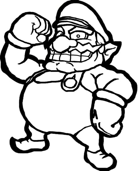 Wario louring pages
