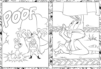 Looney tunes ultimate colouring book warner bros unknown author books