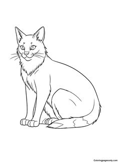 Warrior cats coloring pages ideas cat coloring page warrior cats world of warriors