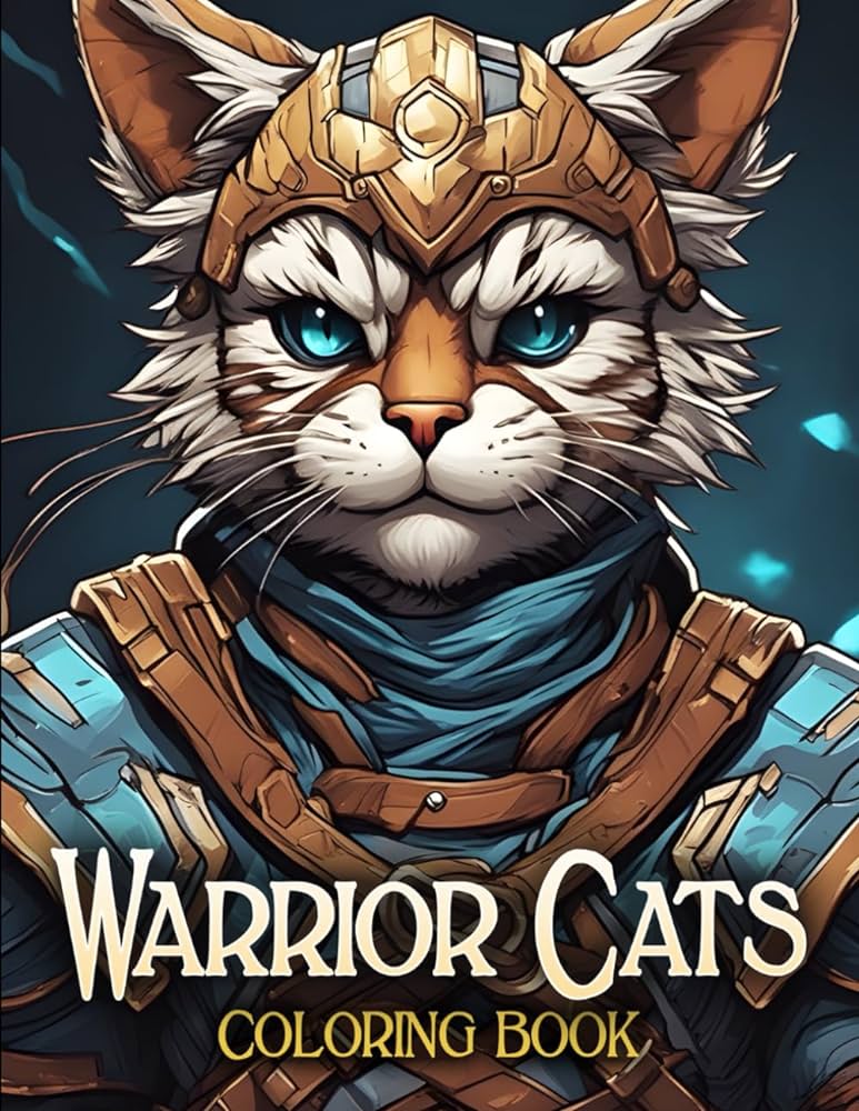 Warrior cats coloring book warrior cats coloring book dive into the world of warrior cats with stunning coloring pages join the adventure with battles of warrior cats to life with