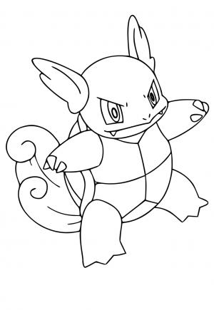 Free printable pokemon coloring pages for adults and kids