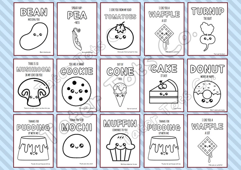 We love coloring kawaii food get a free sample pack now