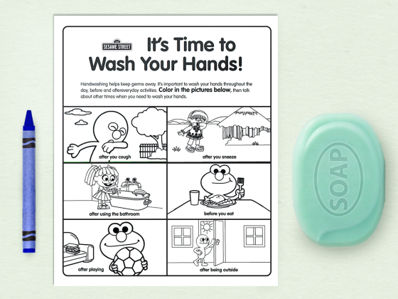 Time to wash your hands