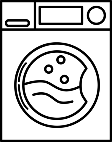 Washing machine coloring page free printable coloring pages