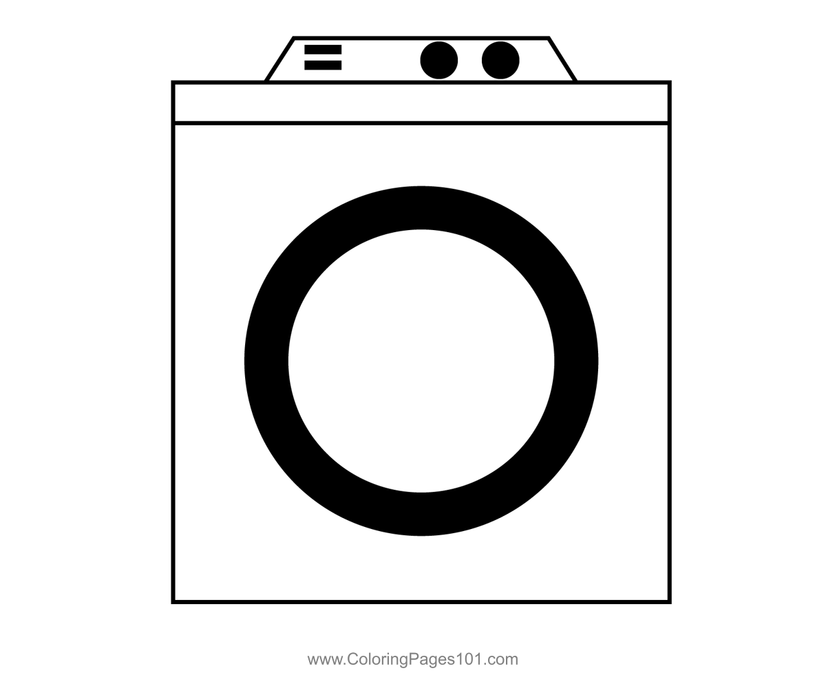 Old washing machine coloring page old washing machine coloring pages washing machine
