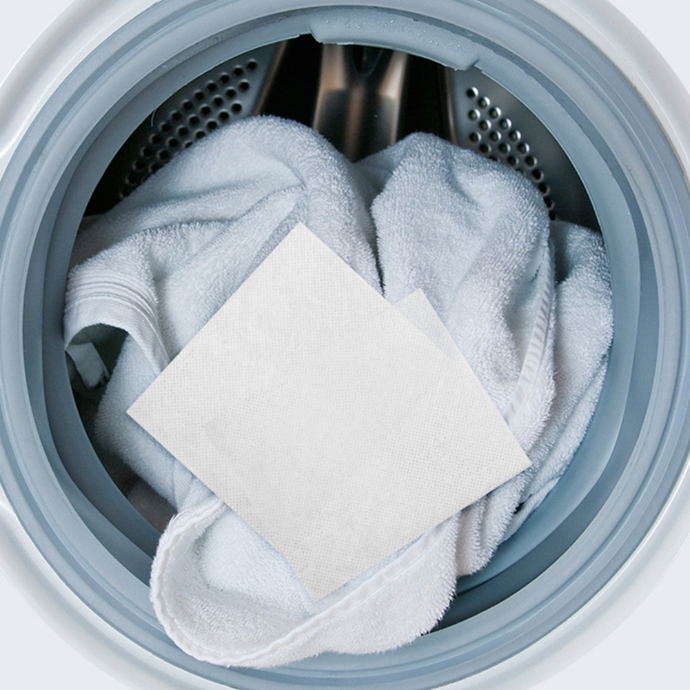 Washing machine use mixed dyeing proof color absorption sheet solid color protection anti dyed paper laundry papers catcher