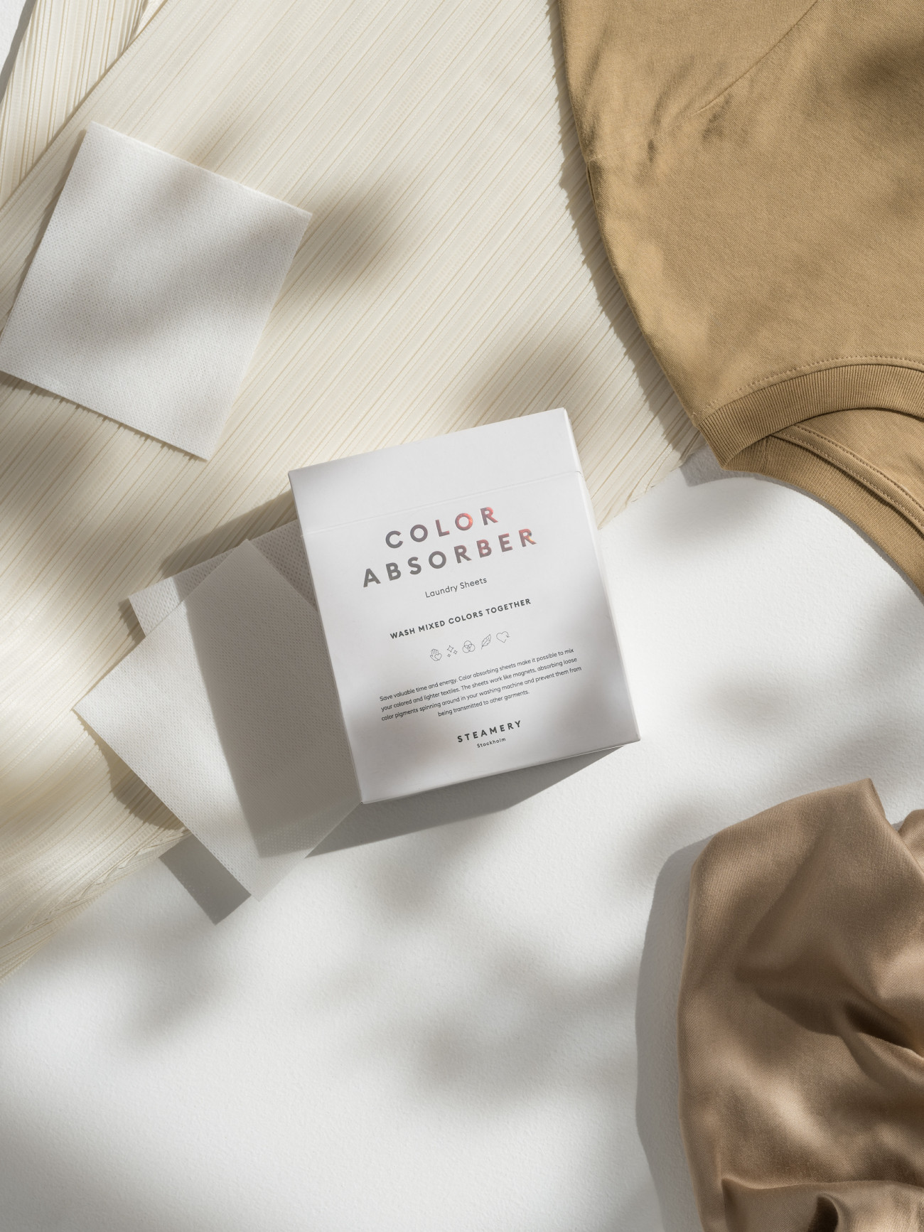Color absorber steamery