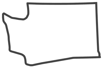 Washington â map outline printable state shape stencil pattern â diy projects patterns monograms designs templates