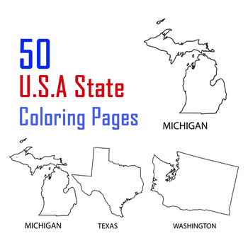Us state maps tracing names coloring pages state capitals usa regions maps