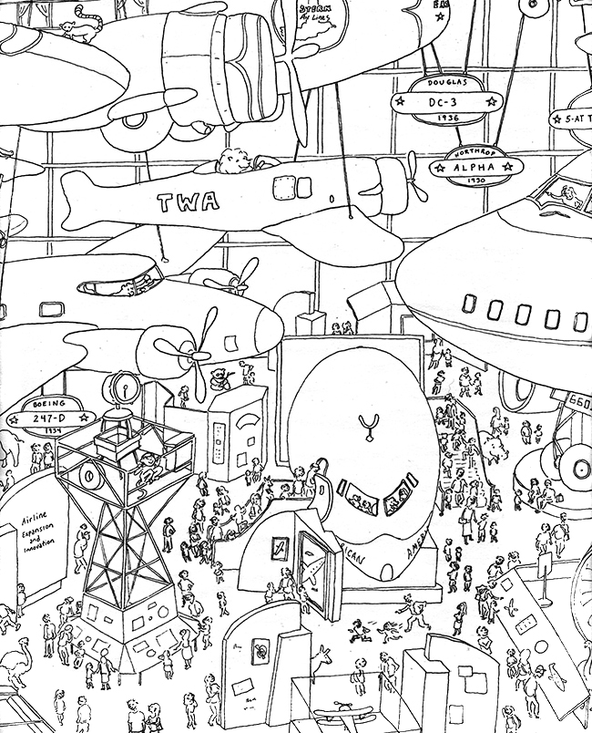 Washington dc coloring book pages