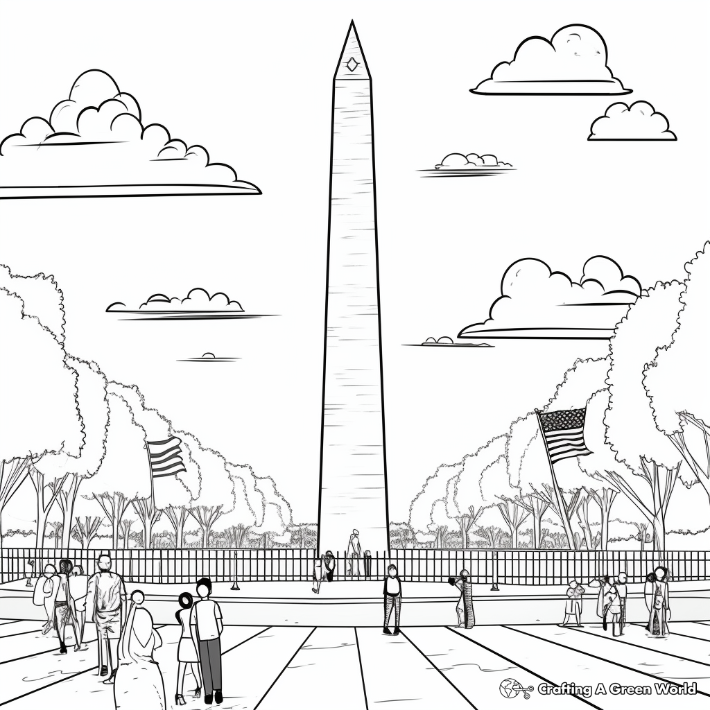 Patriotic coloring pages
