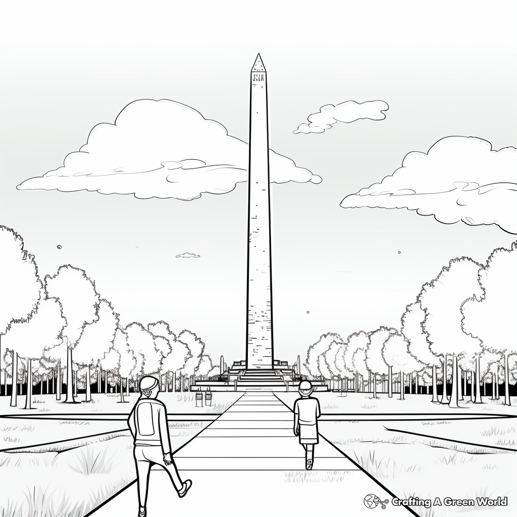 Patriotic coloring pages
