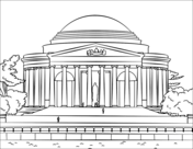 Washington monument coloring page free printable coloring pages