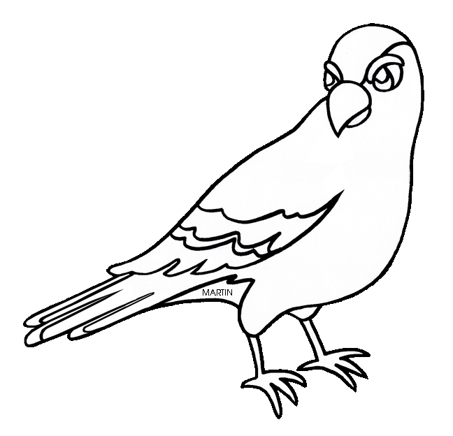 United clip art by phillip martin state bird
