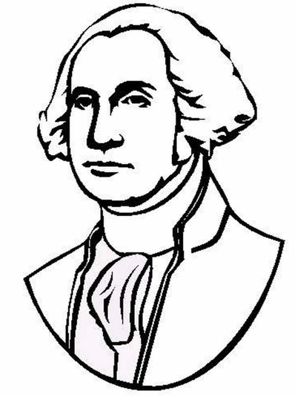 George washington coloring pages