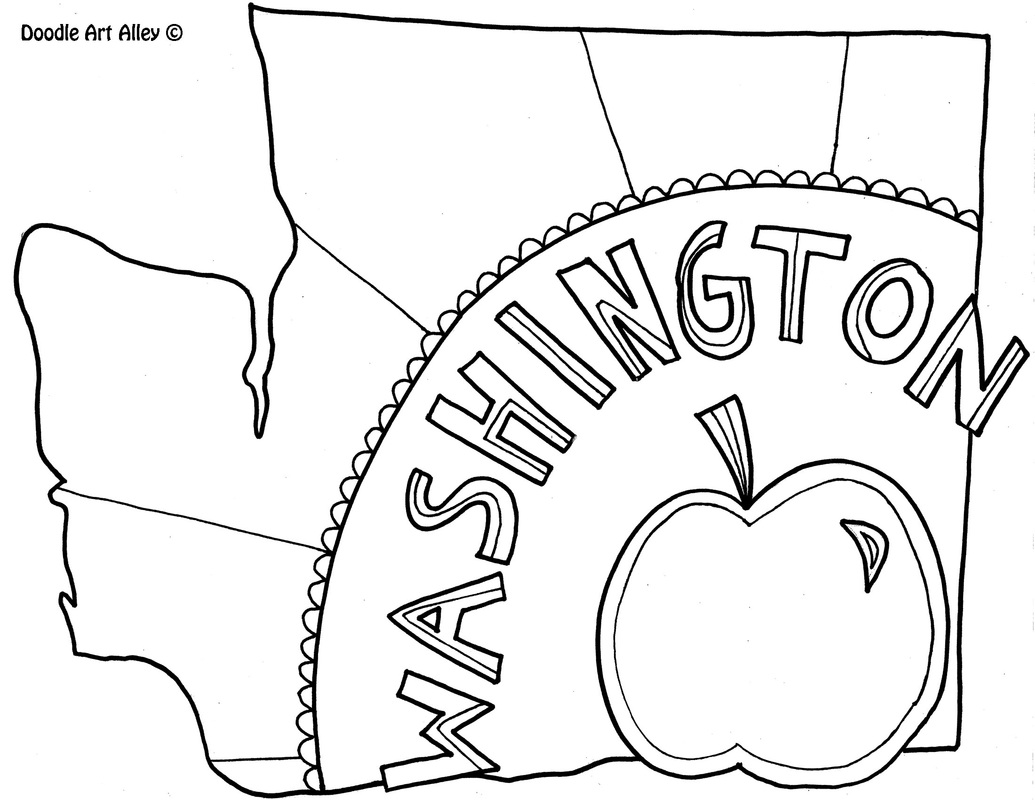 United states coloring pages