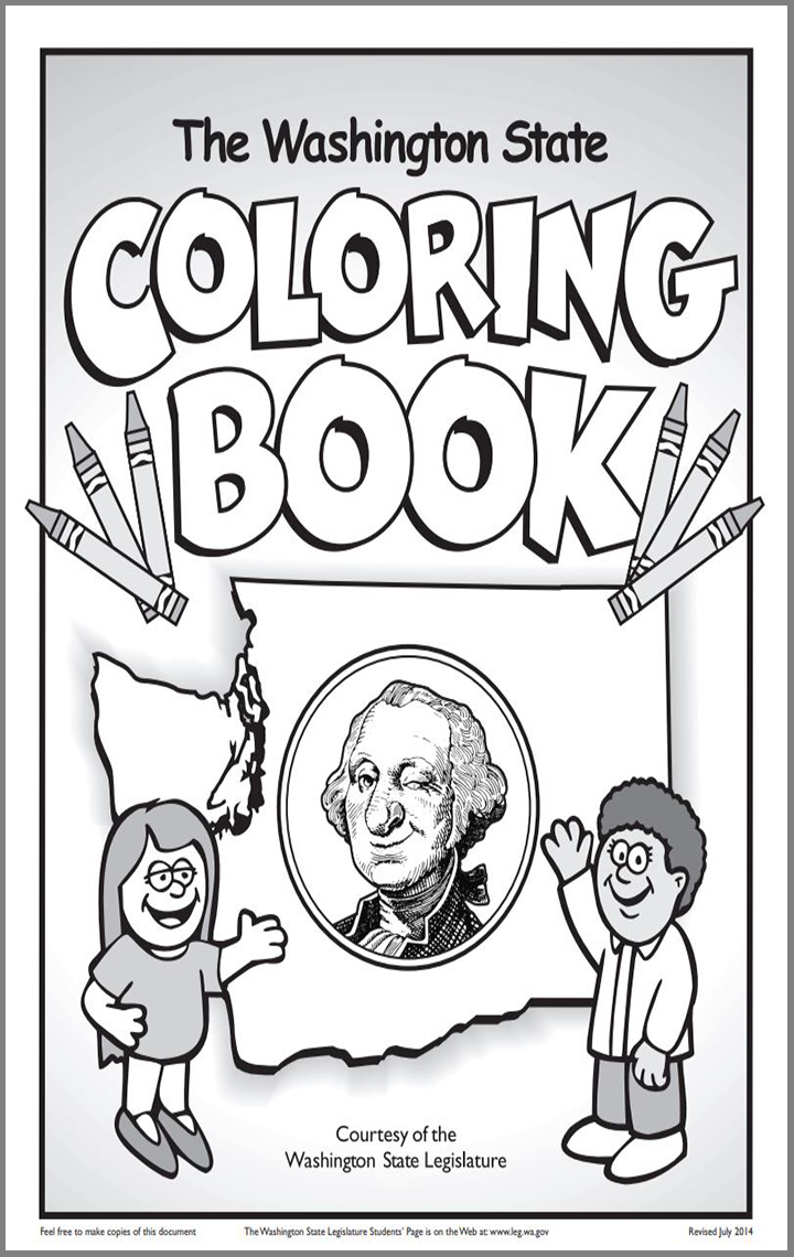 Washington state coloring book