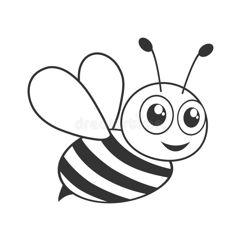 Bee emoji stock illustrations â bee emoji stock illustrations vectors clipart