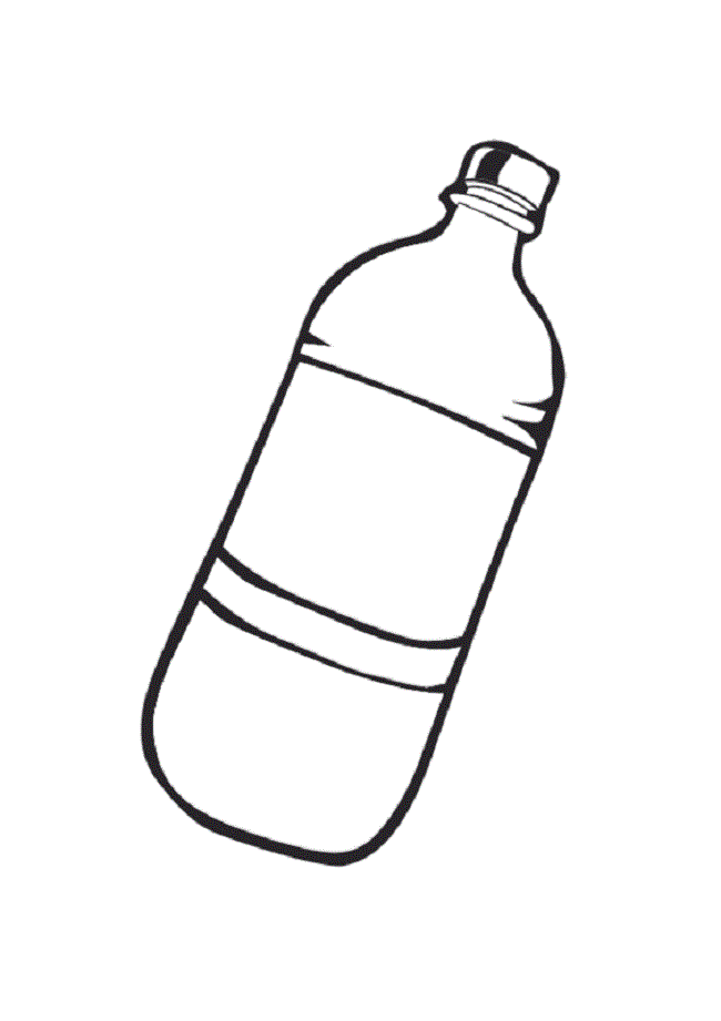 Water bottle coloring page coloring pages water bottle bottle drawing
