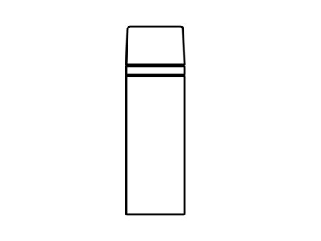Free vectors simple water bottle