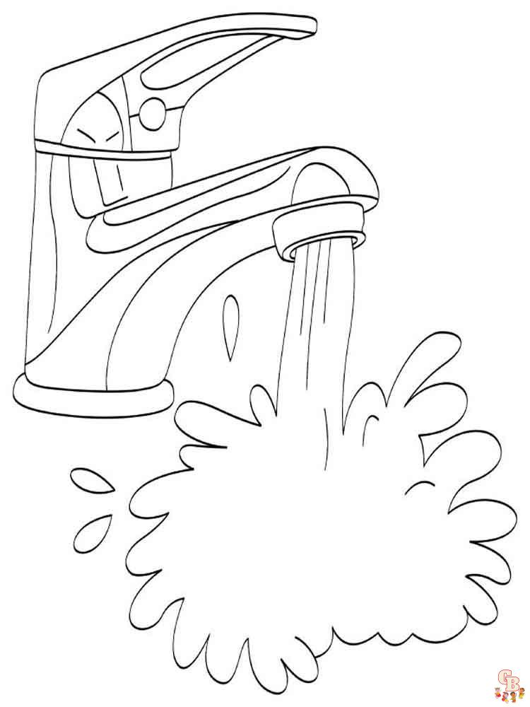 Dive into creativity with water coloring pages