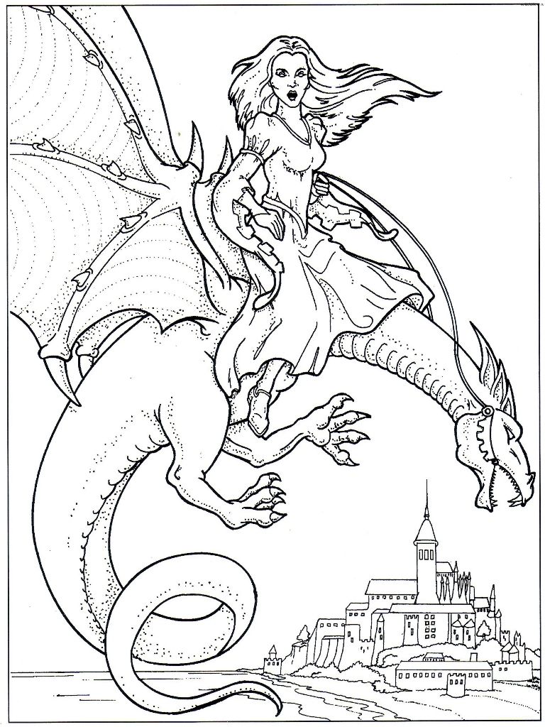 Viewing gallery for water dragon coloring pages dragon coloring page princess coloring princess coloring pages