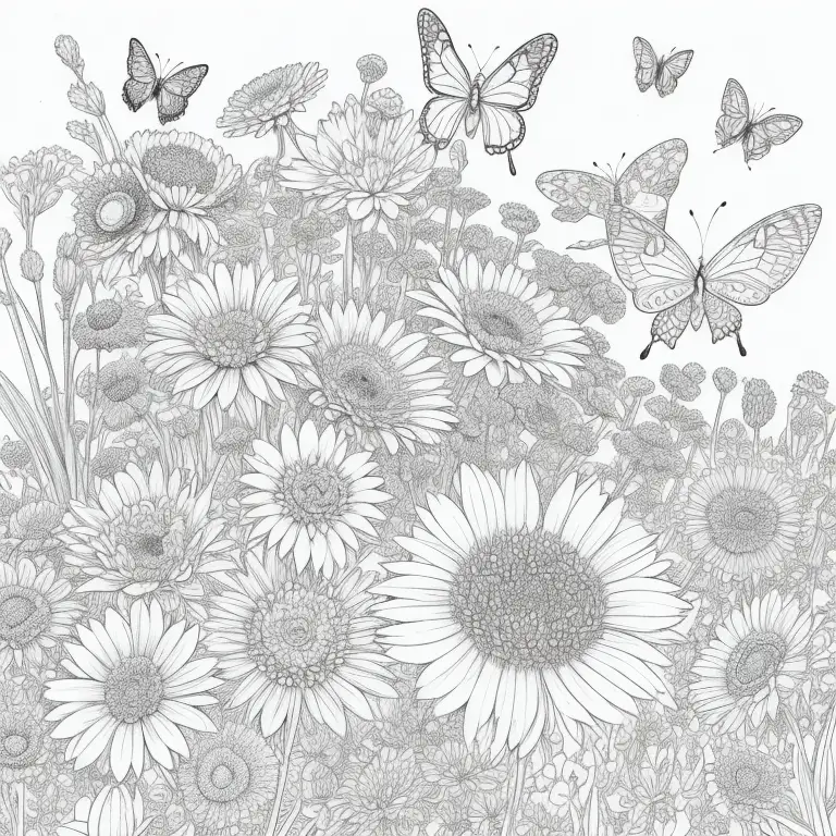 Midjourney prompts for coloring book pages cool and simple