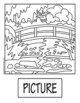 The water lily pond by monet collaborative activity coloring pages