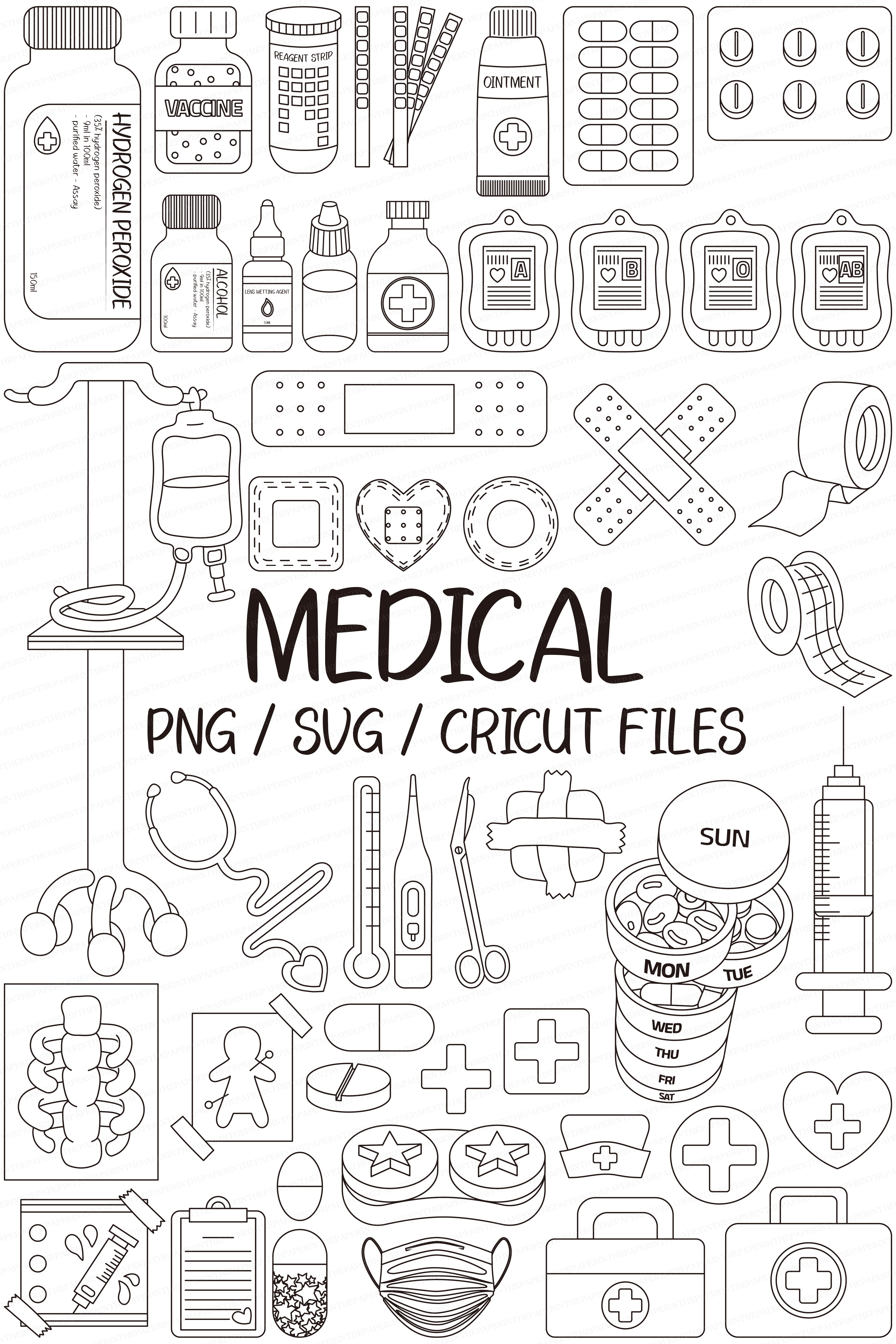 Medical coloring pages healthcare png