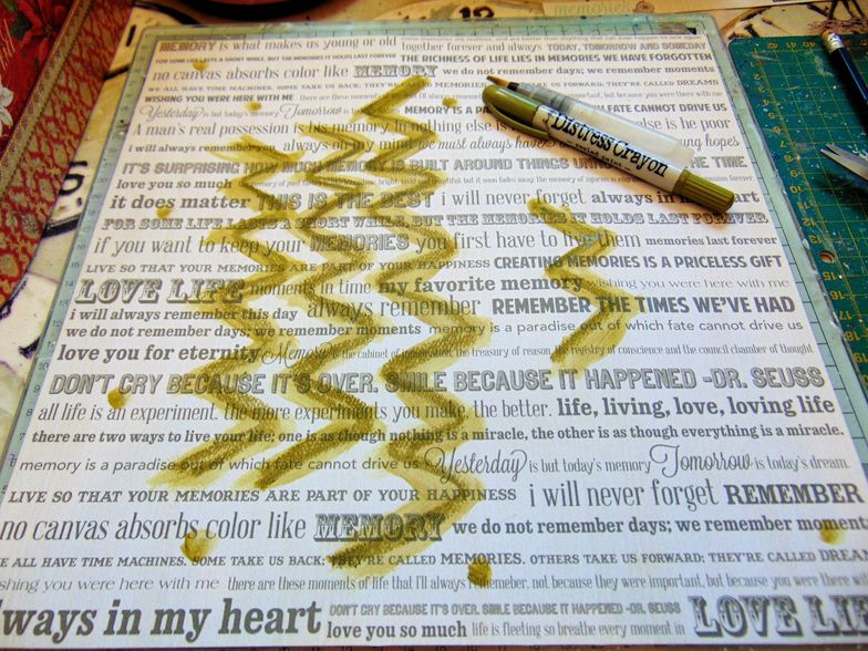 How to create a hidden journal envelope scrapbook page