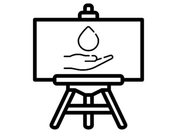 Water colorg pages easel theme early fisher worksheet by swati sharma