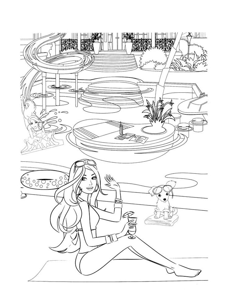Water park loring pages loring pages loring pages for kids free printable loring pages