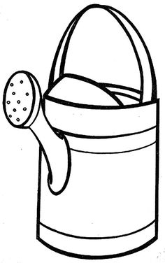 Watering can coloring pages eas coloring pages watering can watering