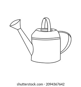 Coloring page watering can colorless cartoon ññððºðððñ ððµðºñðñððñ ðñðñððºð ððµð