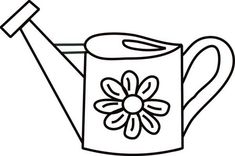 Watering can coloring pages eas coloring pages watering can watering