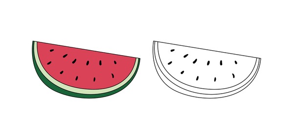 Book watermelon yli rojaltivapaata lisensoitavaa arkistokuvitusta ja piirrosta