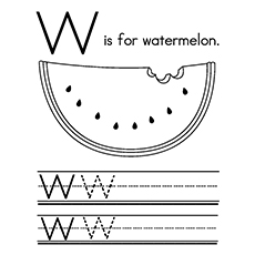 Top watermelon coloring pages your toddler will love