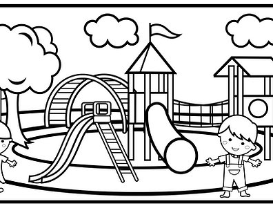 Theme park water park and playgrounds rainbow playhouse