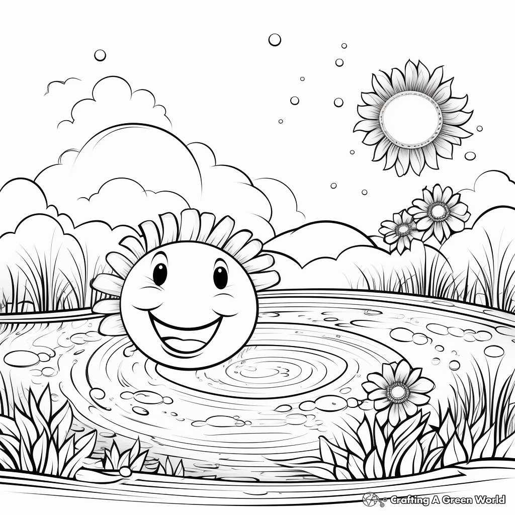Summer coloring pages