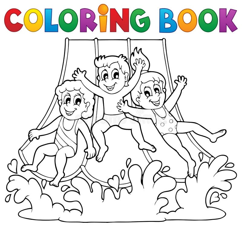 Aquapark stock illustrations â aquapark stock illustrations vectors clipart