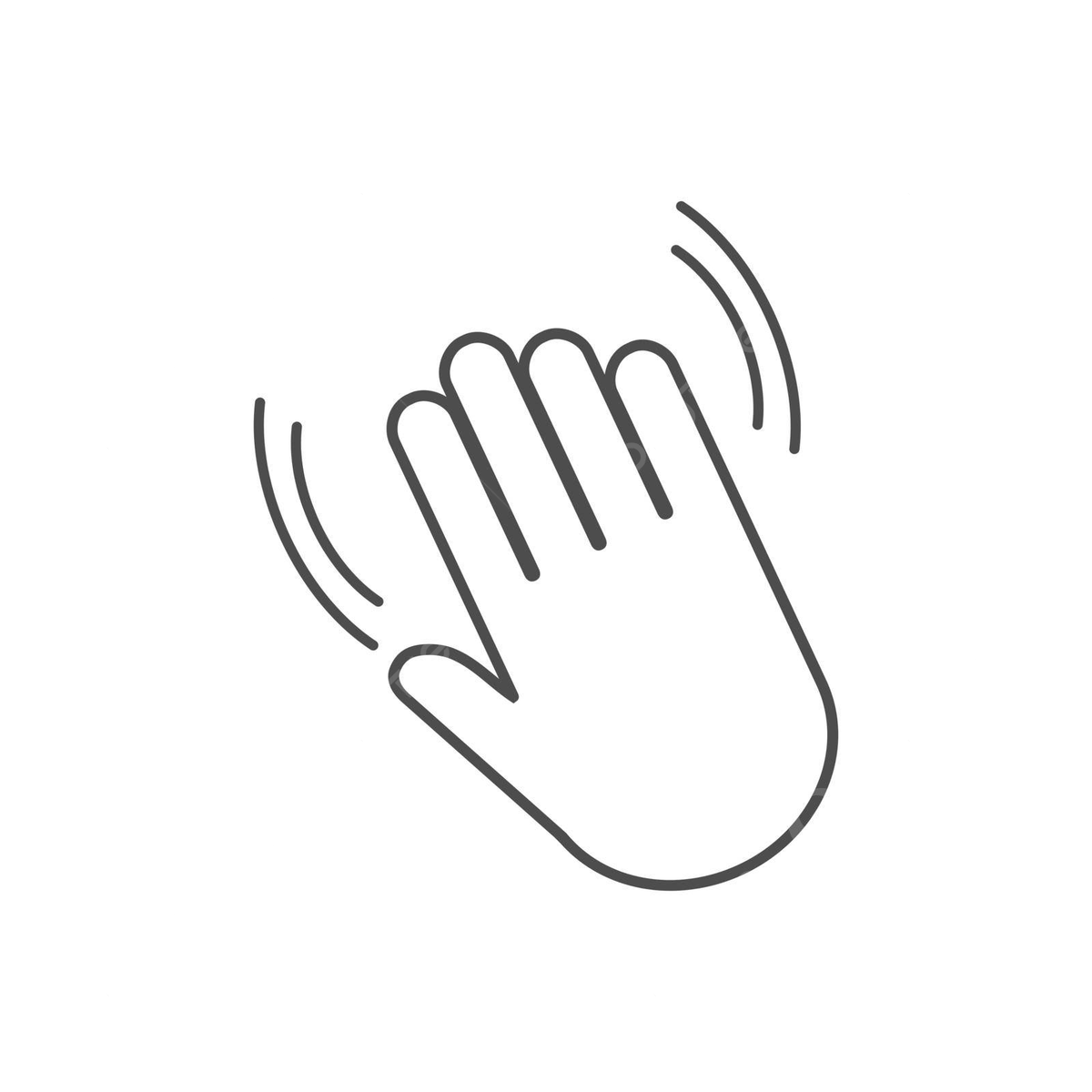Hand waving png transparent images free download vector files