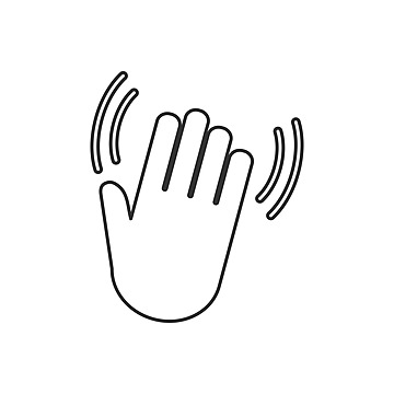 Hand wave png transparent images free download vector files