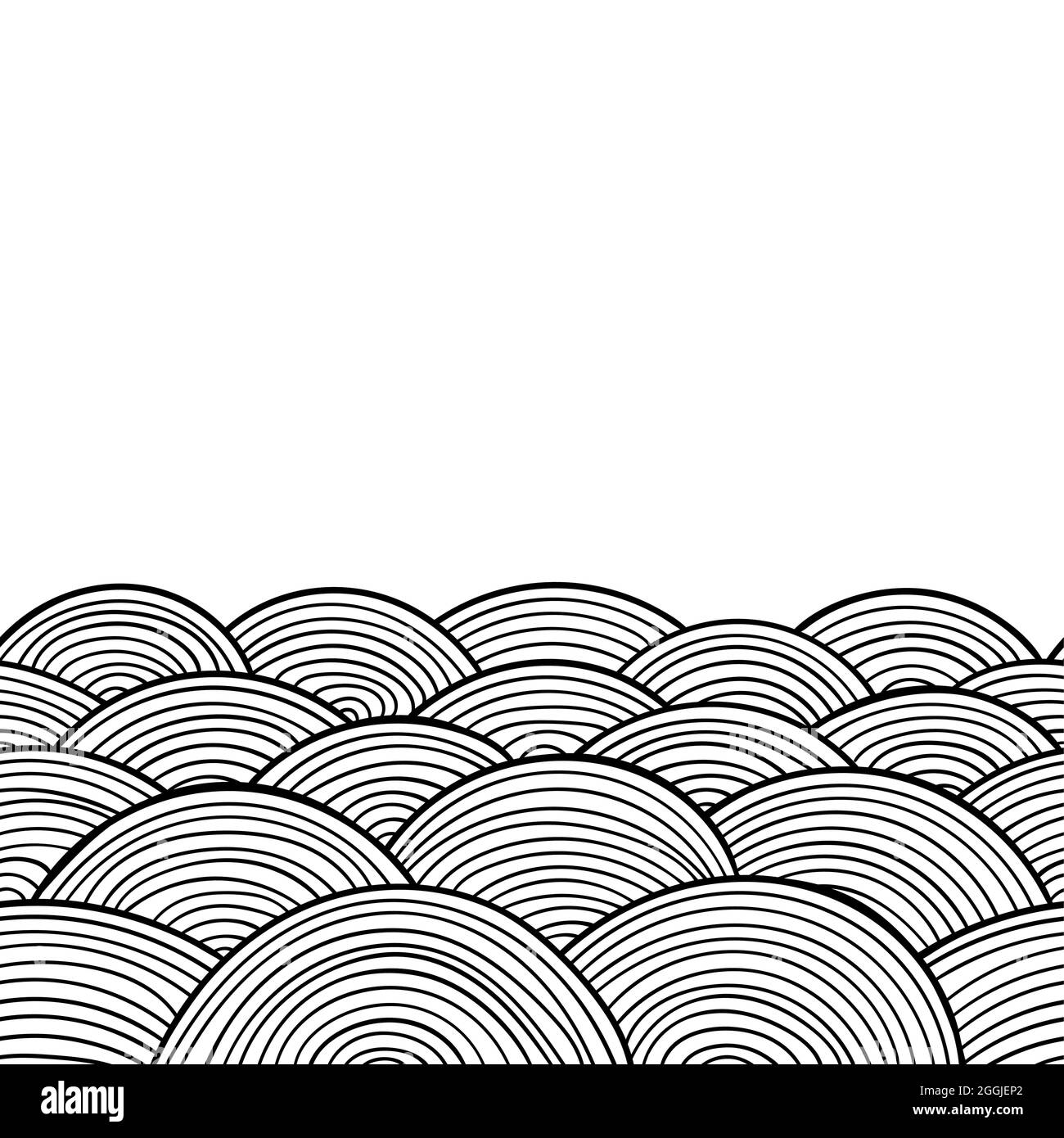 Abstract waves brush cut out stock images pictures