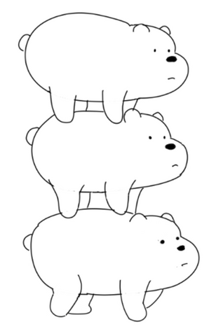 Step by step drawing for beginners how to draw we bare bears â