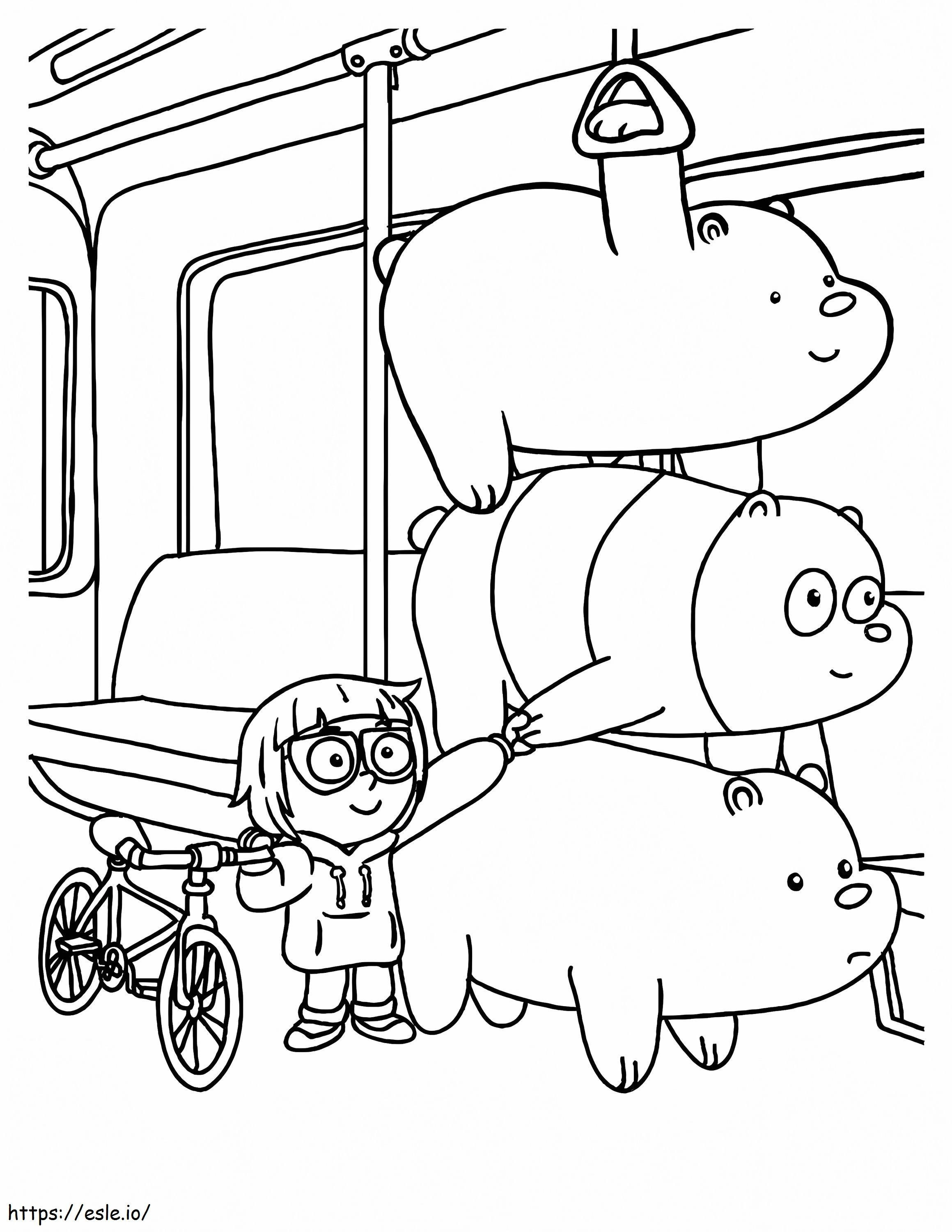 Bears v we bare bears we bare bears we bare bears coloring sheets bare pooh bear